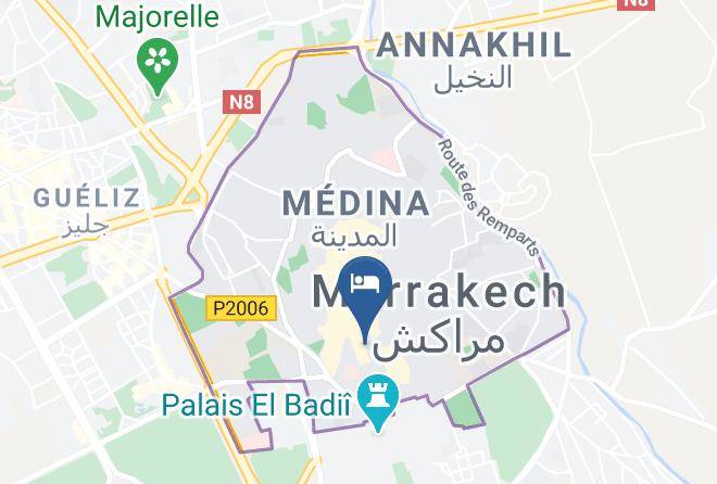 Marrakesh - Riad Azalia Maps