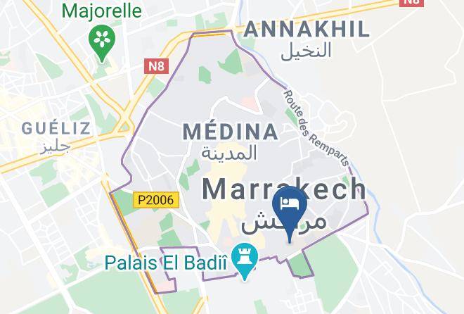 Marrakesh - Riad Agdal Royal & Spa Maps