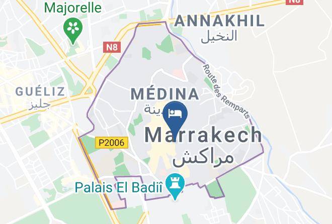 Marrakesh - Riad Azra Marrakech Maps