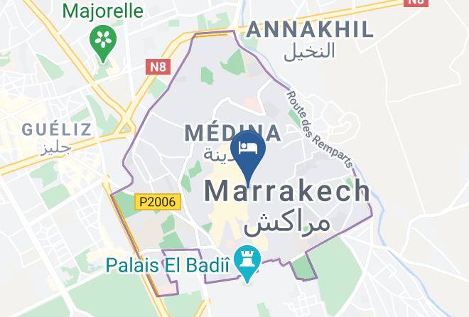 Marrakesh - Riad Azzar Maps