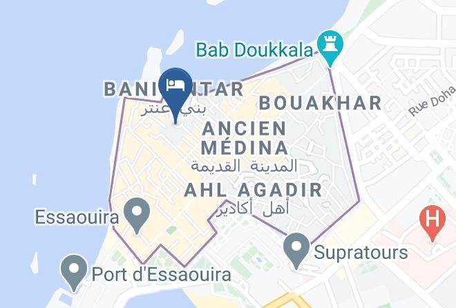 Essaouira - Riad Bab Essaouira Maps