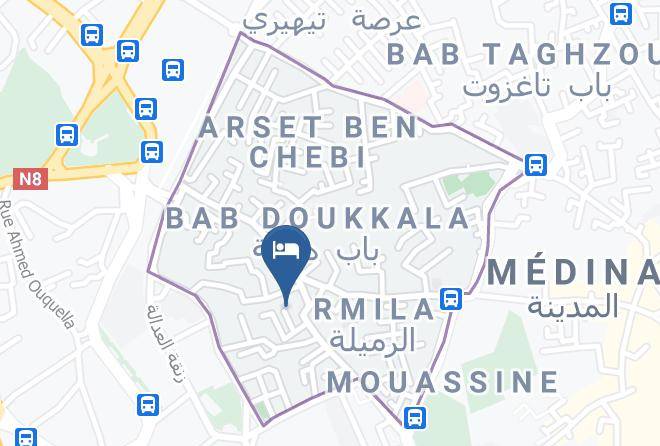 Marrakesh - Riad Bab Tilila Maps