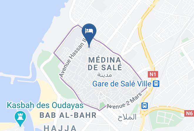 Rabat Sale Zemmour Zaer - Riad Baddi Maps