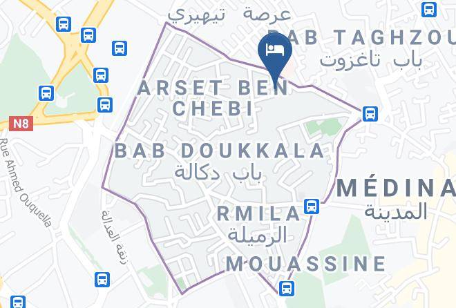 Marrakesh - Riad Konouz Maps