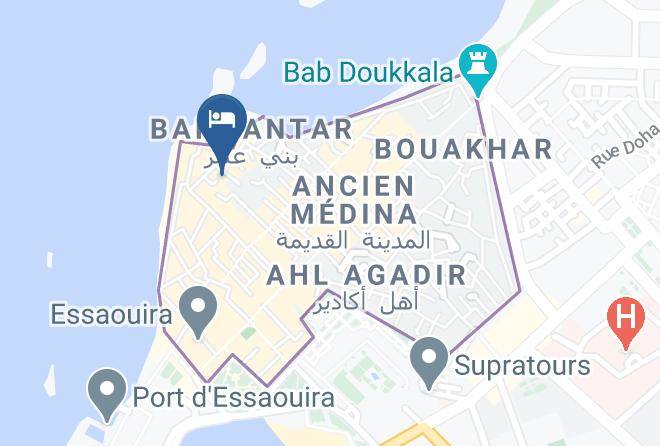 Essaouira - Riad Baladin Maps