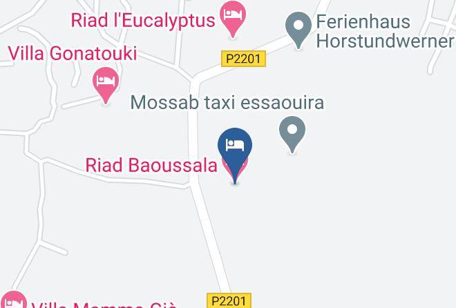 Essaouira - Riad Baoussala Maps