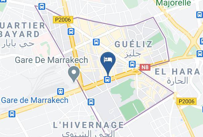 Marrakesh - Riad Basim Maps