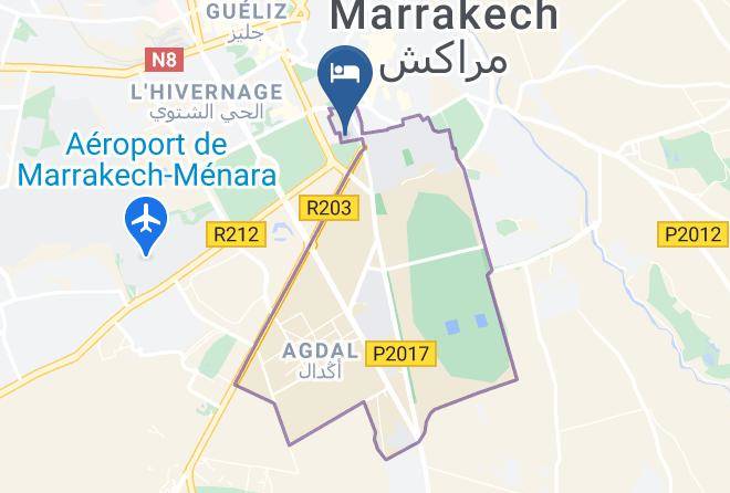 Marrakesh - Riad Beata Marrakech Maps