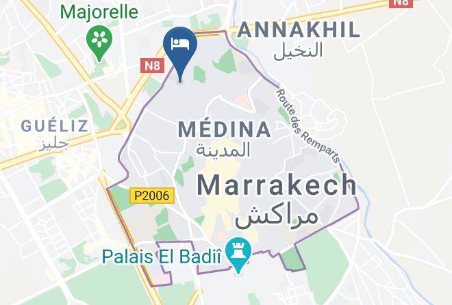 Marrakesh - Riad Beldi Maps