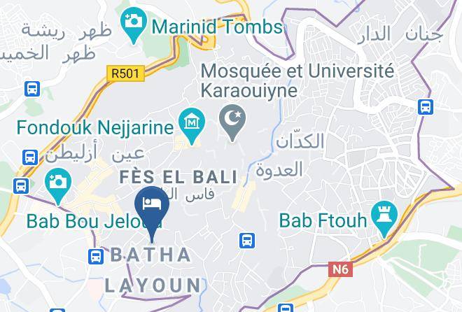 Fez - Riad Braya Maps