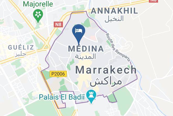 Marrakesh - Riad Cannelle Maps