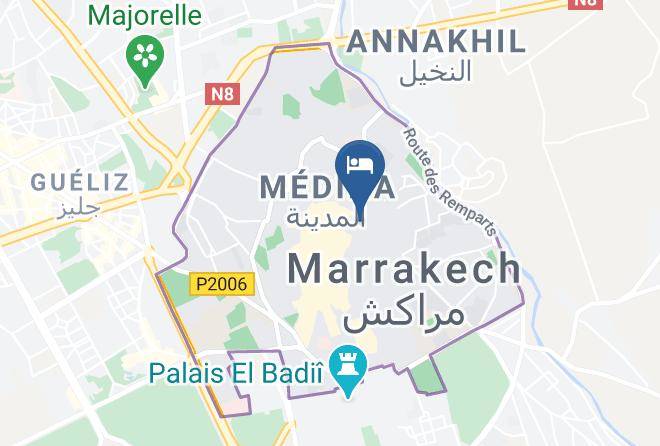 Marrakesh - Riad Capaldi Maps