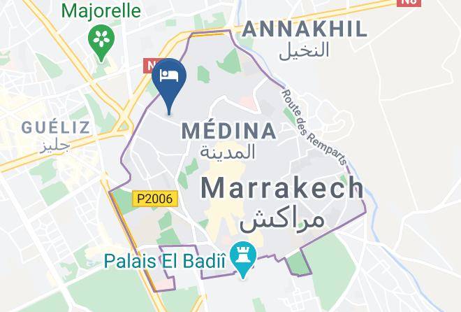 Marrakesh - Riad Carole Maps