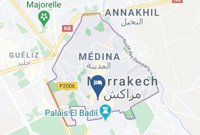 Marrakesh - Riad Challa Maps