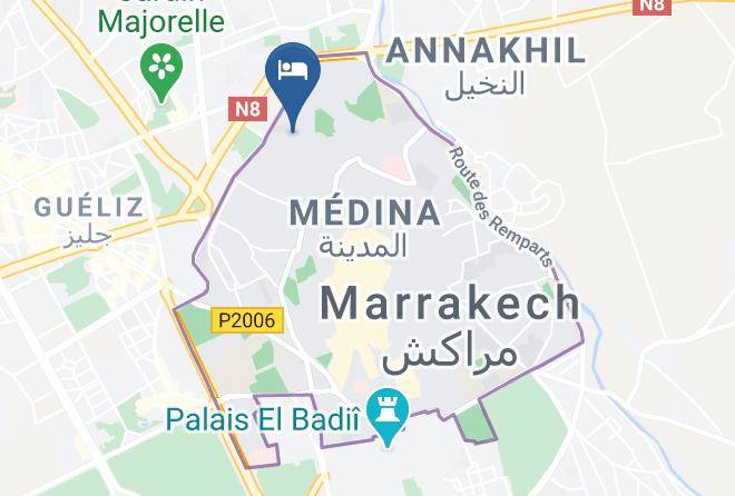 Marrakesh - Riad Charai Maps