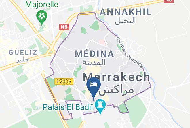 Marrakesh - Riad Charij Maps