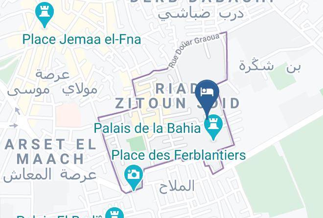 Marrakesh - Riad Chennaoui Marrakech Maps