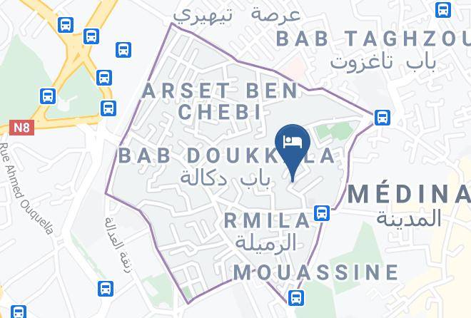 Marrakesh - Riad Chergui Maps