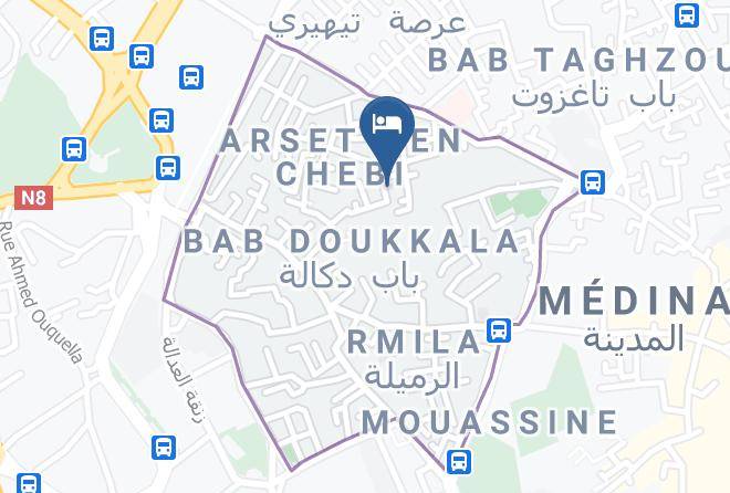 Marrakesh - Riad Cherihane Maps