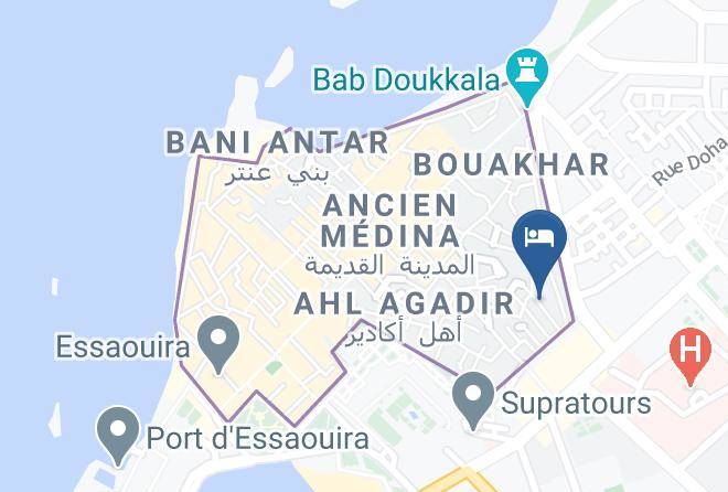 Essaouira - Riad Chez Brahim Maps