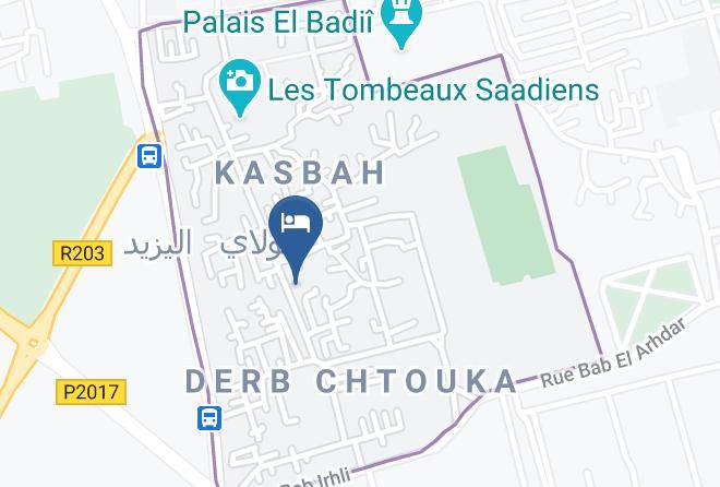 Marrakesh - Riad Chez L'africain Maps