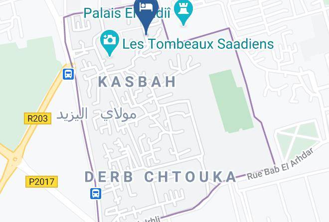 Marrakesh - Riad Clefs D'orient Maps