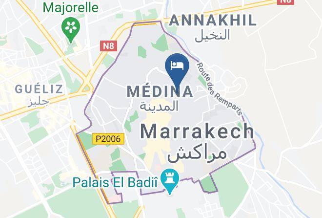 Marrakesh - Riad Concorde Maps