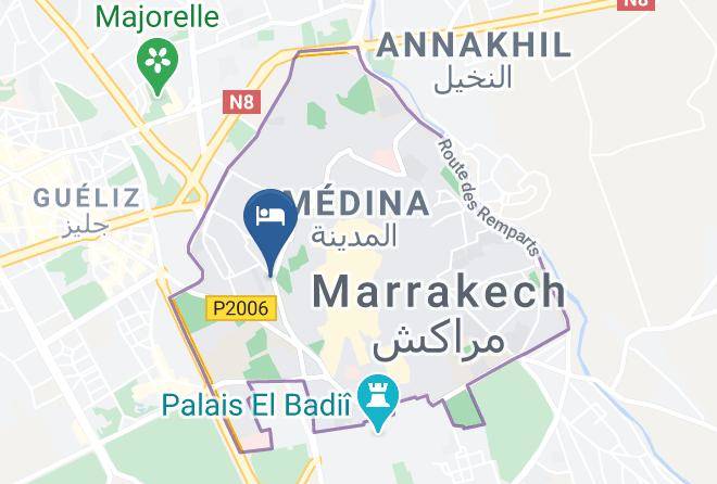 Marrakesh - Riad Dar Aby Maps