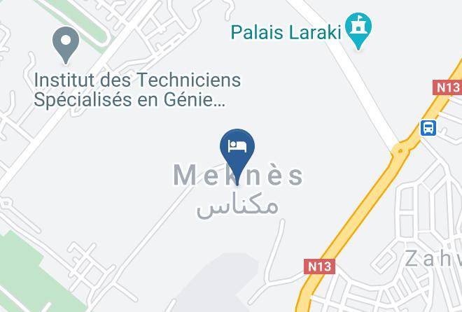Meknes - Riad Dar Alkatib Maps
