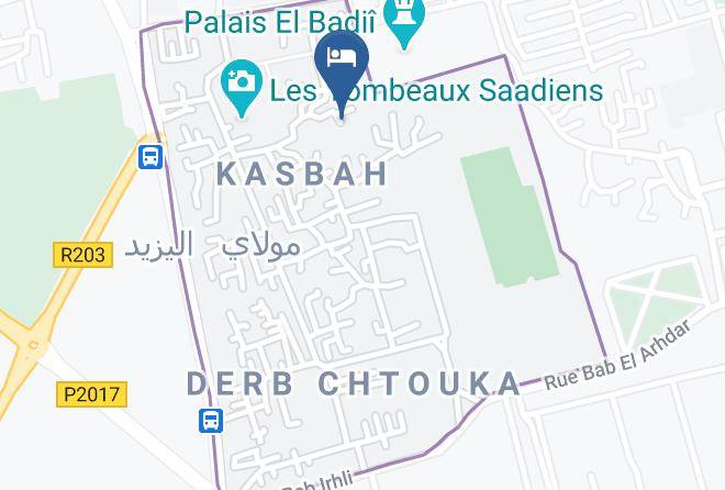 Marrakesh - Riad Dar Almoravide Maps