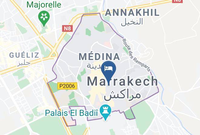Marrakesh - Riad Dar Andamaure Maps
