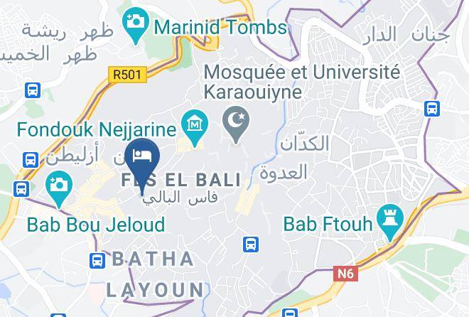 Fez - Riad Dar Assia Maps