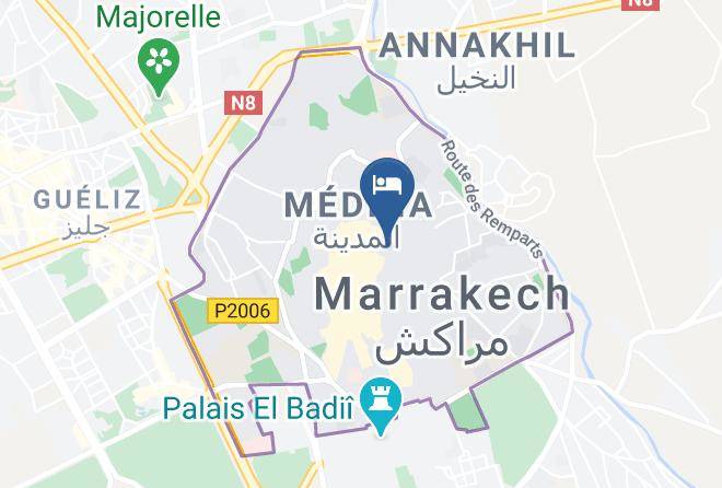 Marrakesh - Riad Dar Assiya Le Grand Maps