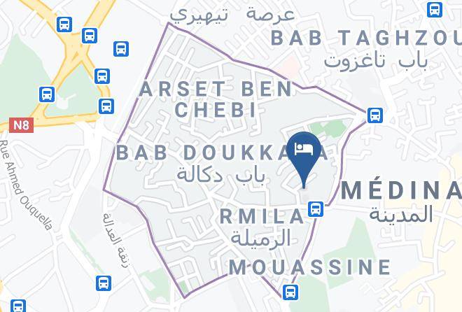 Marrakesh - Riad Dar Baraka Maps