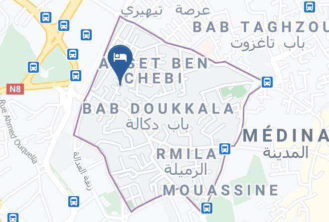 Marrakesh - Riad Dar Binebine Maps