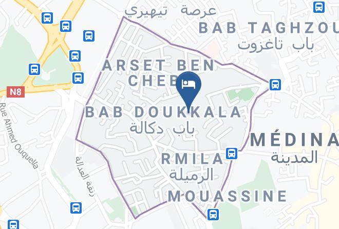 Marrakesh - Riad Dar Colline Maps