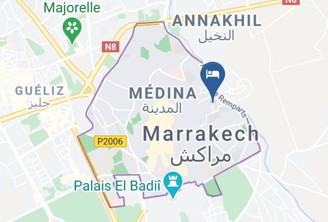 Marrakesh - Riad Dar Dajla Maps