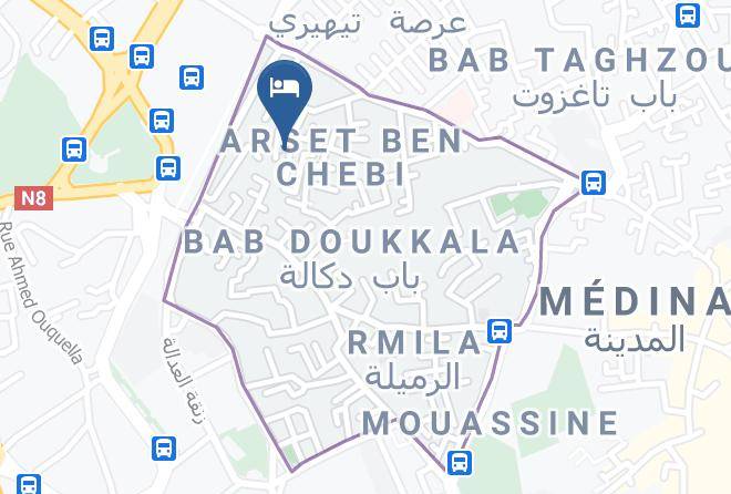 Marrakesh - Riad Dar Dialkoum Maps