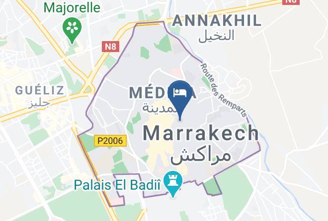 Marrakesh - Riad Dar Dombaraka Maps