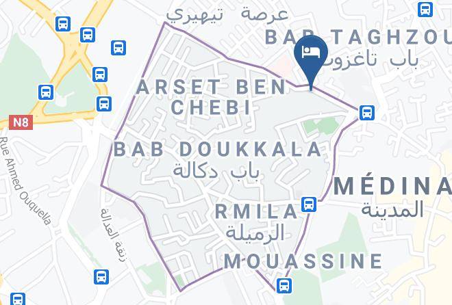 Marrakesh - Riad Dar Kader Maps