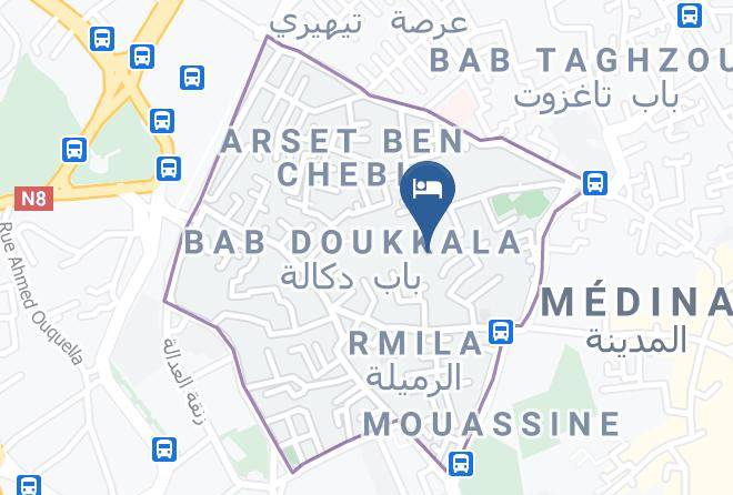 Marrakesh - Riad Dar Karam Maps