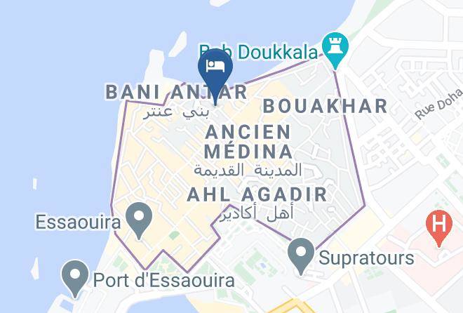 Essaouira - Riad Dar Latifa Maps
