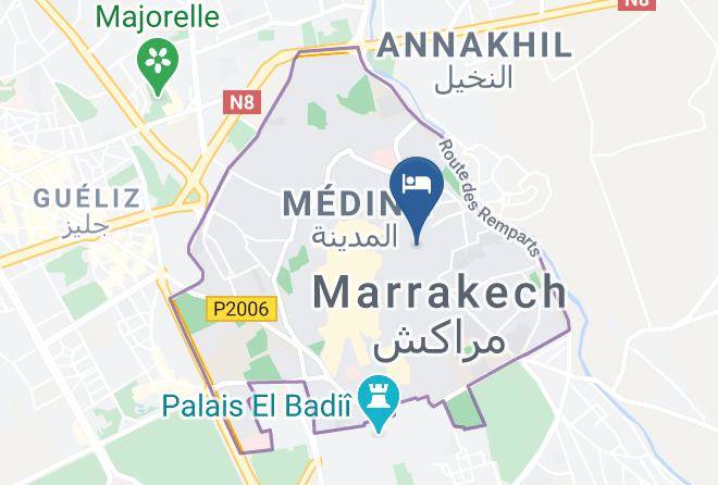 Marrakesh - Riad Dar Latifa Maps