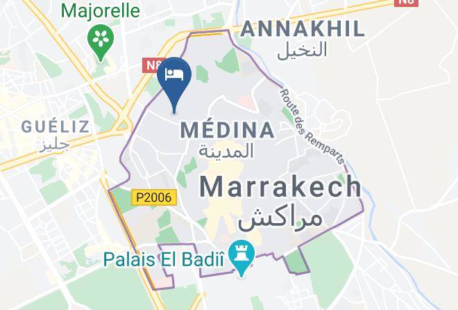 Marrakesh - Riad Dar Maria Medina Maps