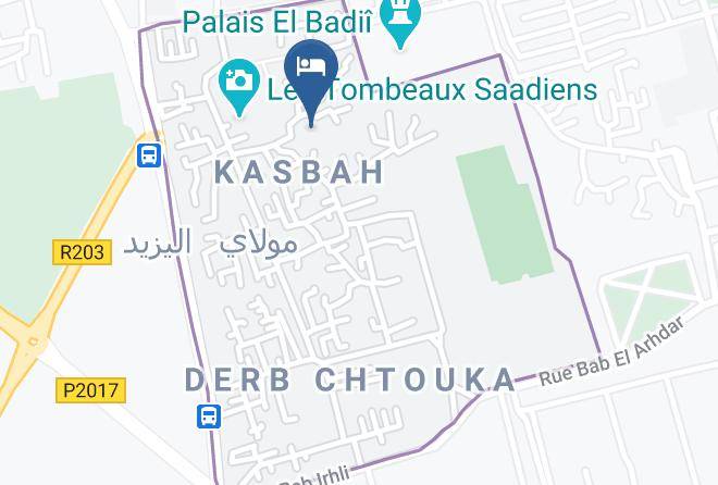 Marrakesh - Riad Dar Massai Maps