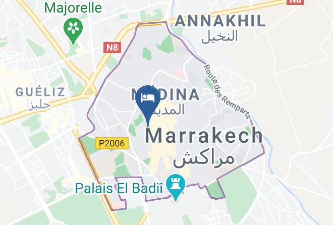 Marrakesh - Riad Dar Naima Maps