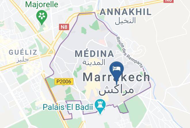 Marrakesh - Riad Dar Nejma Maps