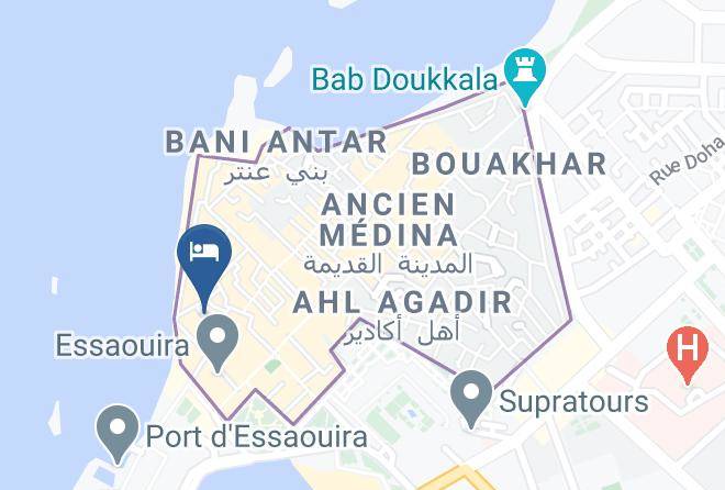 Essaouira - Riad Dar Ness Maps