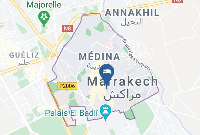 Marrakesh - Riad Dar Nossa Maps