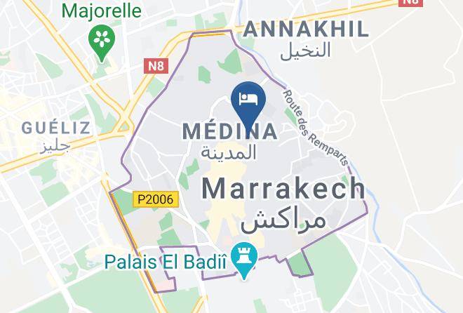 Marrakesh - Riad Dar Nouba Maps